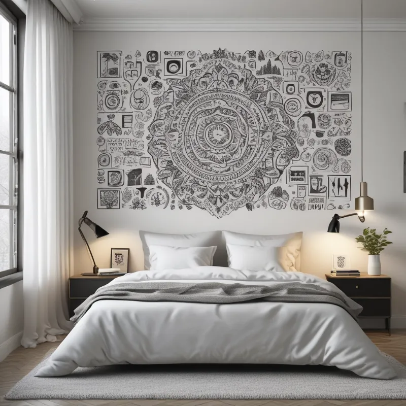 Accueil 3 Symps print Impression murale chez un particulier.